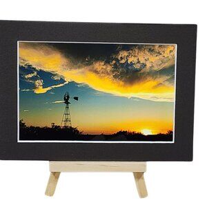 Williamson Photography Accents - Windmill at sunset